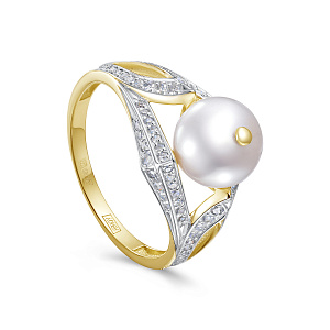 11-22085-1500 №1-25 Кольцо (Au 585)