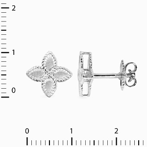 09-Т-П22096-0-В +серт. Серьги (Au 585)