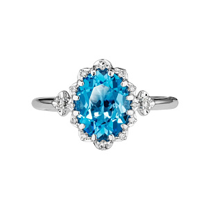 1_05537 (топ) Кольцо (Au 585)