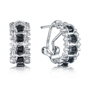 SE3917_SR_SP_WG Серьги (Ag 925)