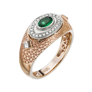 1_02917 Кольцо (Au 585)