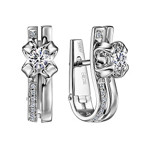 020415-Б Серьги (Au 750)