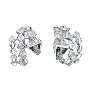 с1207616/1 Серьги (Ag 925)