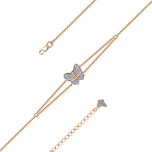 Б2388-120БР Браслет (Au 585)