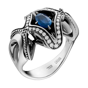 Зк-7589 Кольцо (Au 585)