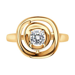 81010543 Кольцо (Au 585)