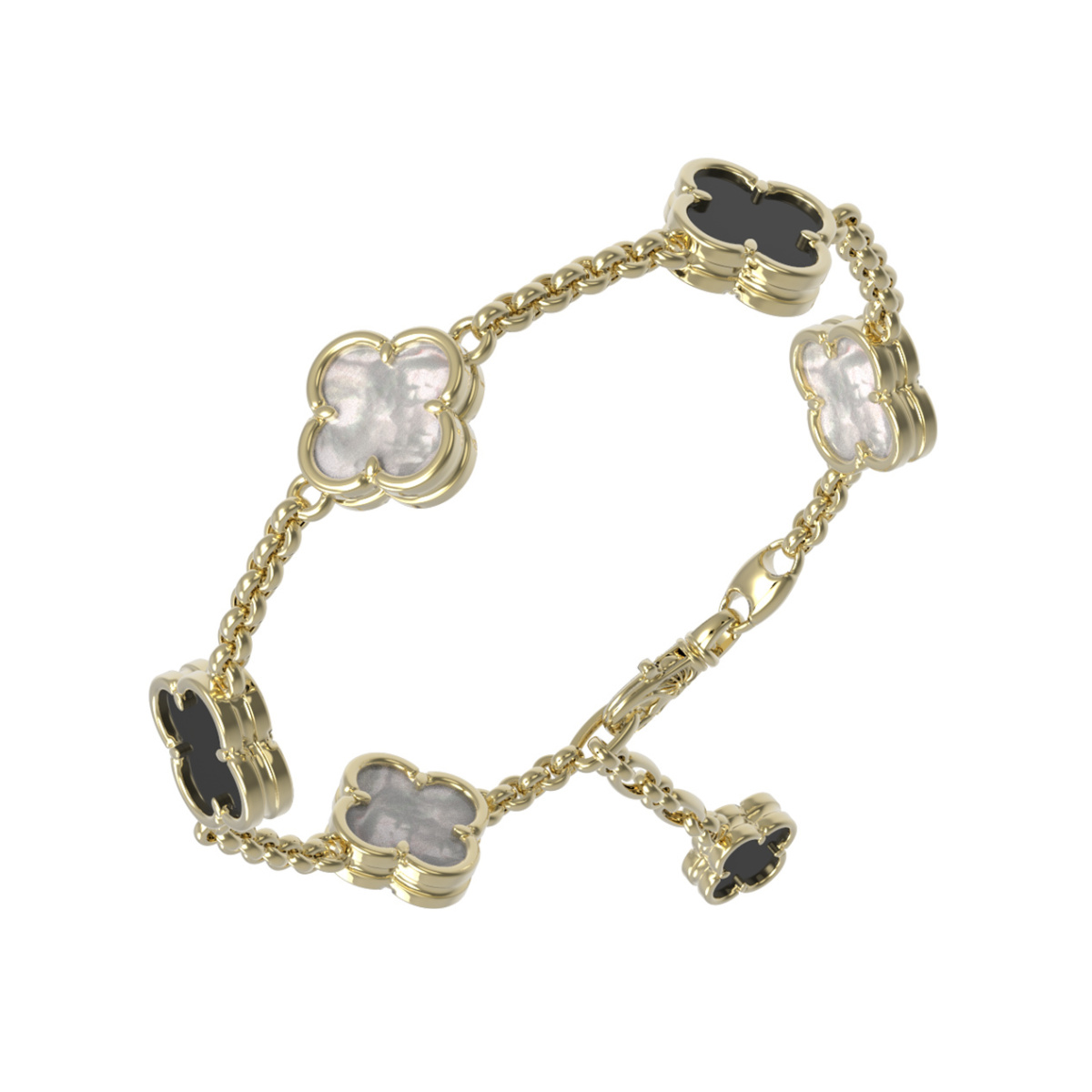 Т5009-1-1 +серт. Браслет (Au 585)