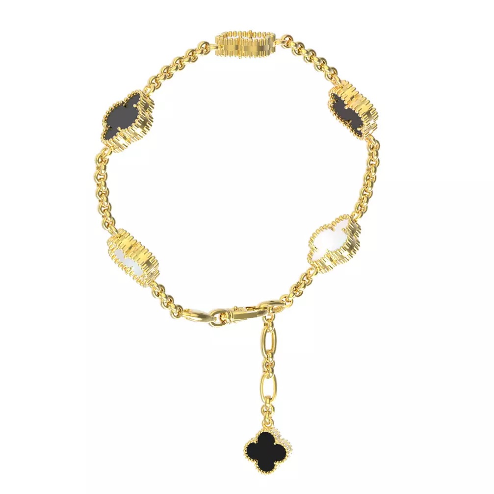 08-Т-536-1-1 +серт. Браслет (Au 585)