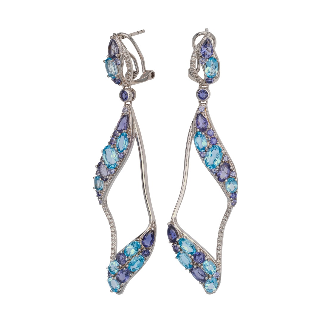 COCE104-2 Серьги (Ag 925)