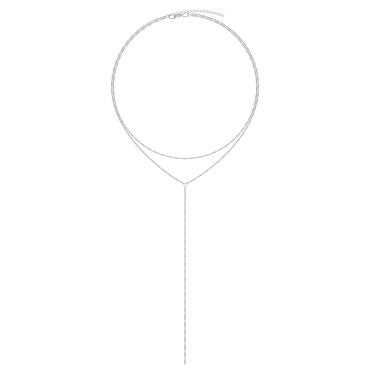 НХ 22-1689Ю-3 d0.25 Колье (Ag 925)