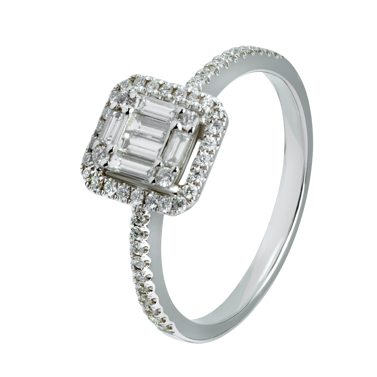 R10488W/ PIR0096806 Кольцо (Au 750)