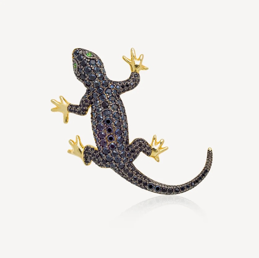 EDBR418BL Брошь (Ag 925)