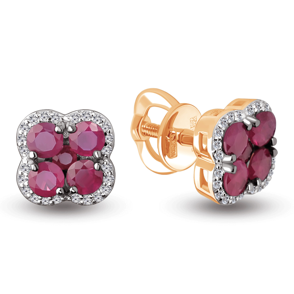 09-03105-01-011-07-02 Серьги (Au 585)