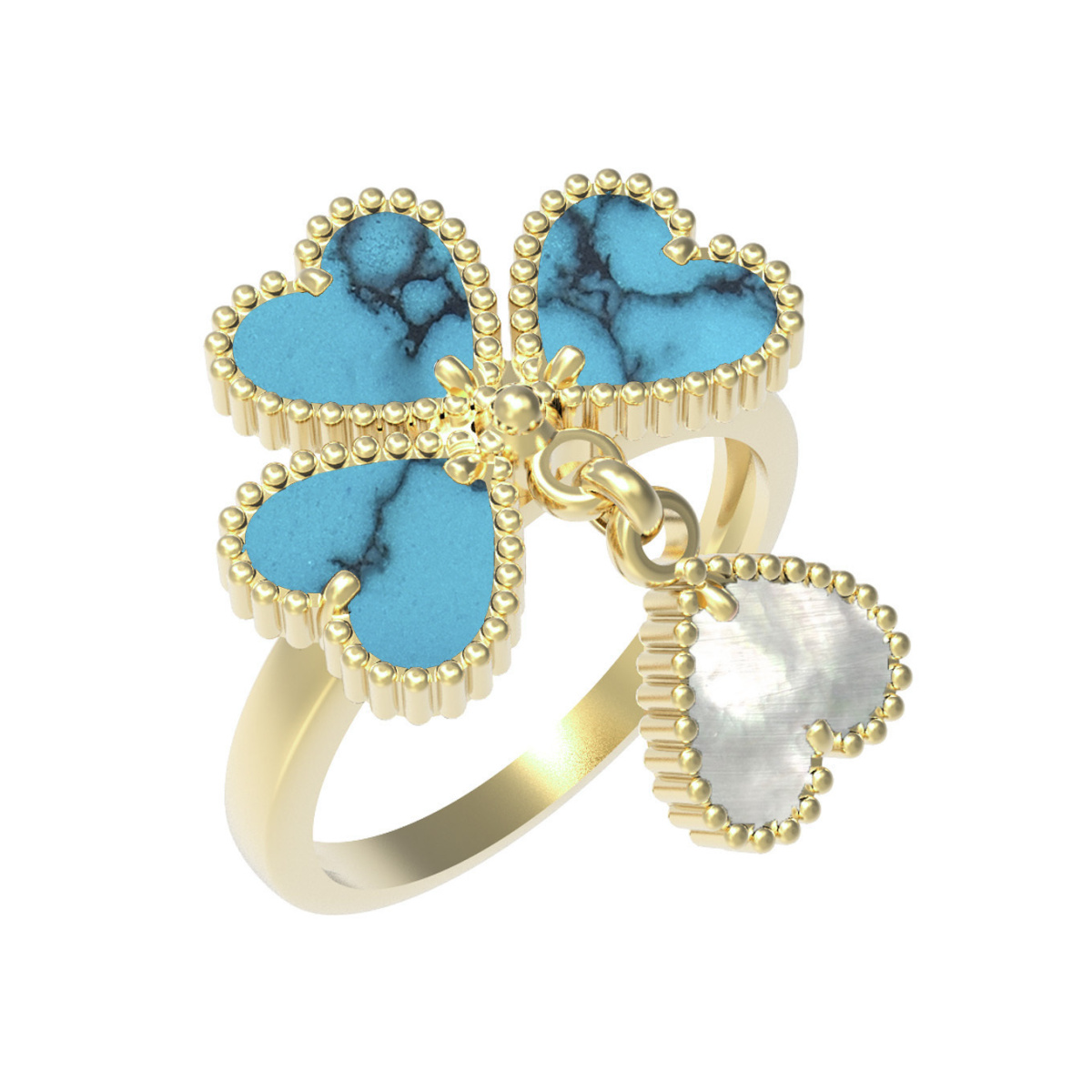 Т5-1458-1-22 +серт. Кольцо (Au 585)