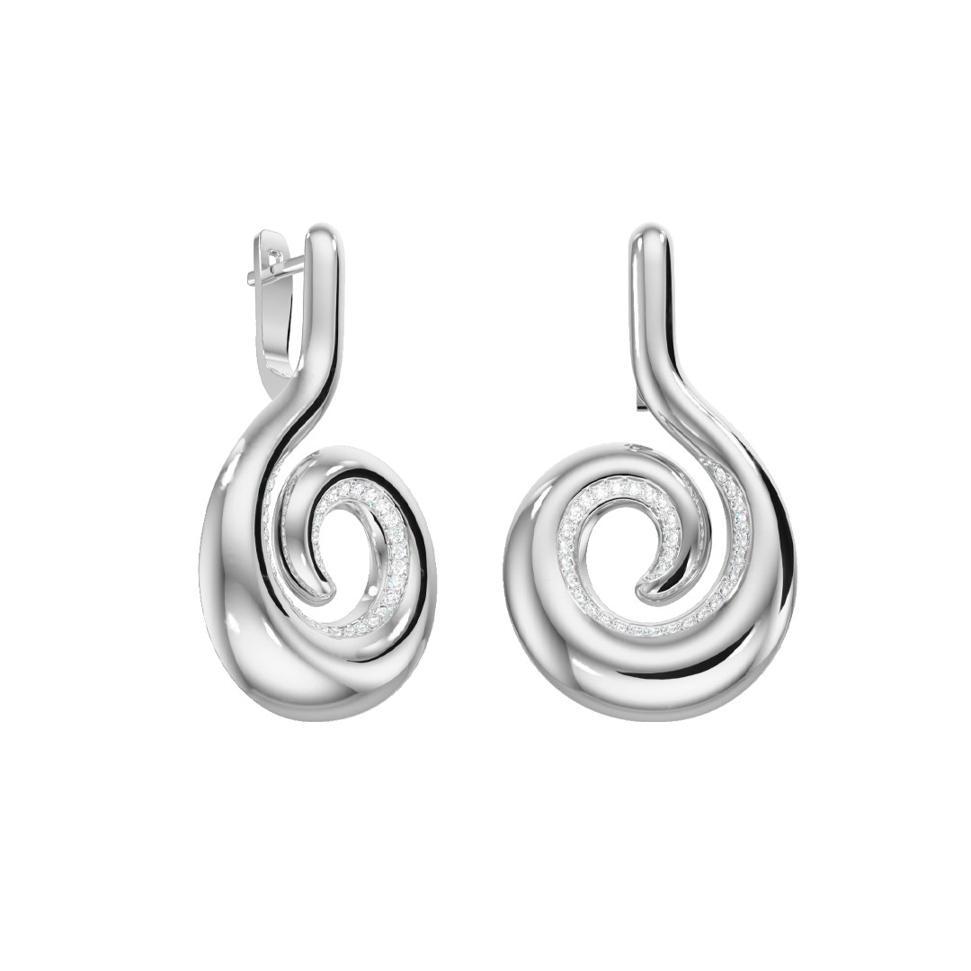 С1604-9101 Серьги (Ag 925)