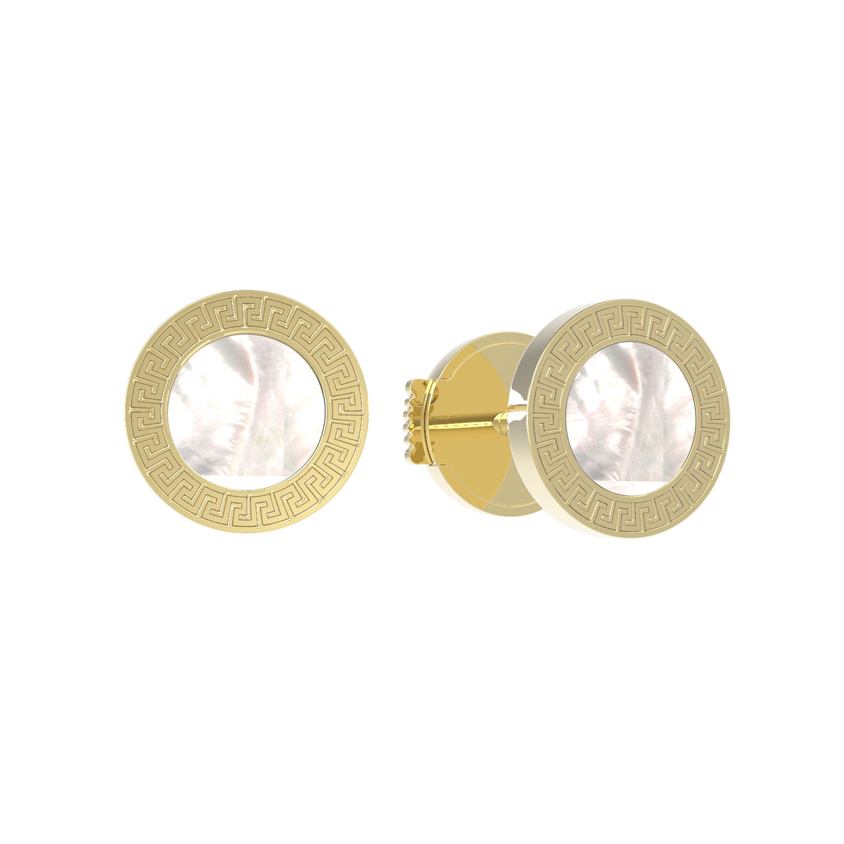 Т6-2731П-1 +серт. Серьги (Au 585)