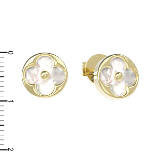 Т2-2658П-1 +серт. Серьги (Au 585)