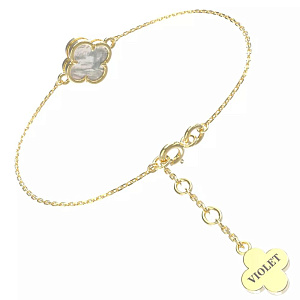 08-Т-5188П-1 +серт. Браслет (Au 585)