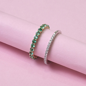 CER02-EMER Кольцо (Au 585)