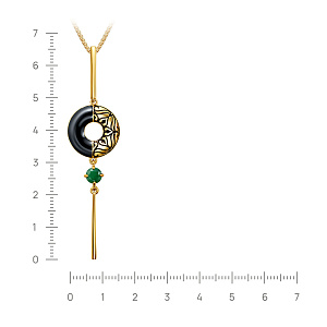 16-707-1202 №13-24 Колье (Ag 925)