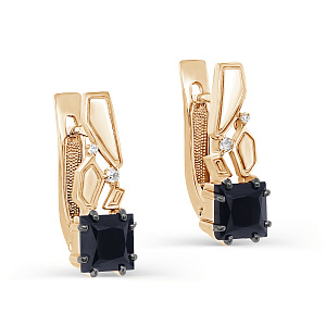 12-01756-11189 №10-23 Серьги (Au 585)