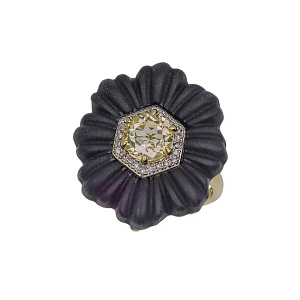 FLOR020-3 Кольцо (Ag 925)