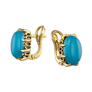 2_04407 (бир) Серьги (Au 750)