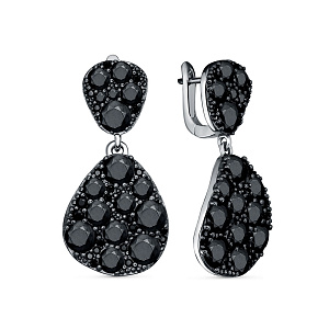 SE4054_SR_SP_WG Серьги (Ag 925)