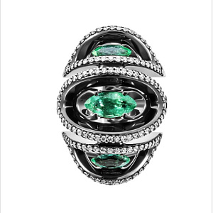 Зк-7752 Кольцо (Au 585)