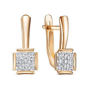 1207430 Серьги (Au 585)