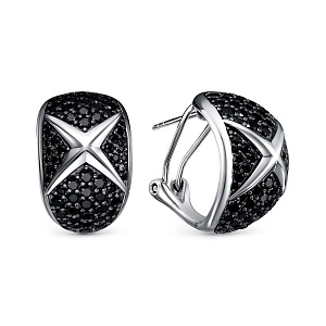 E9887_SR_SP_WG Серьги (Ag 925)