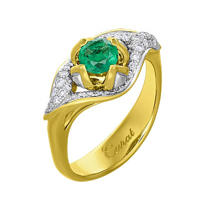 64020111483 Кольцо (Au 585)