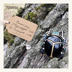 EDBR370EM Брошь (Ag 925)