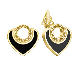 Т2-2641-1 +серт. Серьги (Au 585)