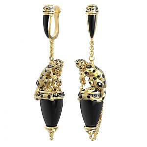 ТП3-2724-1 +серт. Серьги (Au 585)