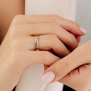 15325-100 Кольцо (Au 585)