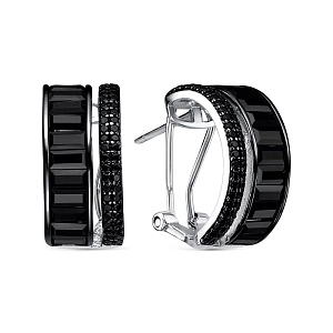 E8976_SR_SP_WG Серьги (Ag 925)