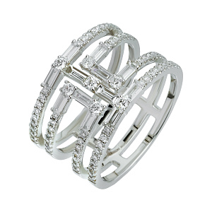 R16937W/ PIR0096794 Кольцо (Au 750)