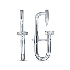 4416-21001 Серьги (Au 585)