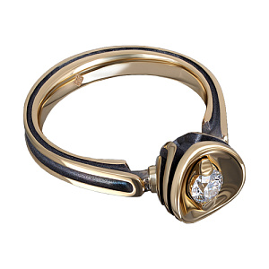 R4005101-02 Кольцо (Au 585)