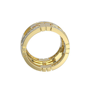 Т800-1541-1-00 +серт. Кольцо (Au 585)