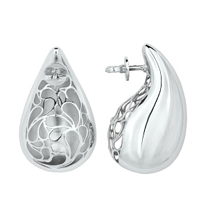 07-ВР-П2018-0 Серьги (Au 585)