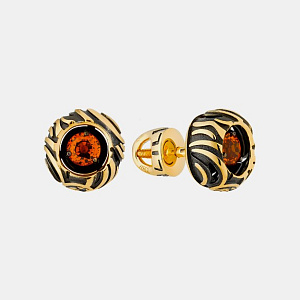 Зс-AL028 Серьги (Au 585)