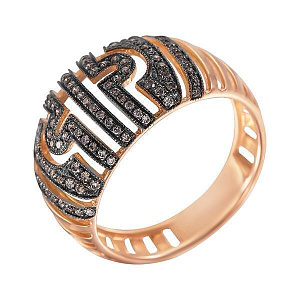 MR85041-BR-RG_KO_DN_PINK Кольцо (Au 585)