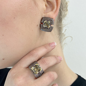 CANE405-4 Серьги