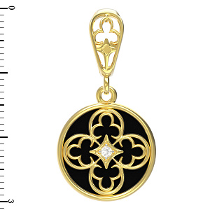 Т3605-1 +серт. Подвеска (Au 585)