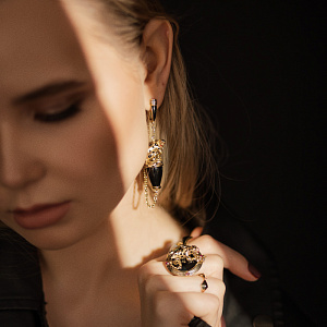 ТП3-2724-1 +серт. Серьги (Au 585)