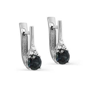 12-11694-1189 №15-22 Серьги (Au 585)