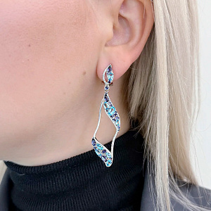 COCE104-2 Серьги (Ag 925)