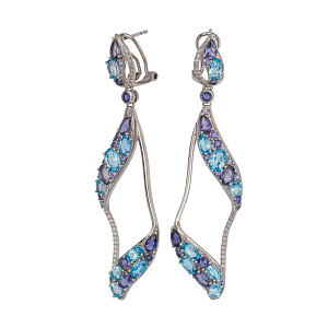 COCE104-2 Серьги (Ag 925)